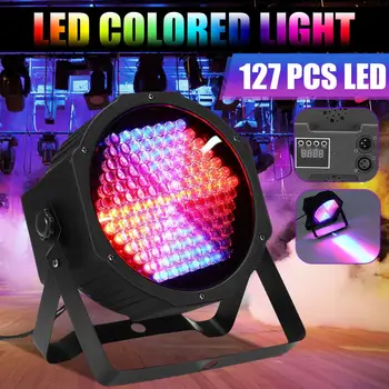 127Pcs LED Party Light RGB PAR Light Color DJ Projector Disco Bar KTV Decor Party Stage Lamp Aluminum + Plastic EU Plug
127Pcs LED Party Light RGB PAR Light Color DJ Projector Disco Bar KTV Decor Party Stage Lamp Aluminum + Plastic EU Plug
