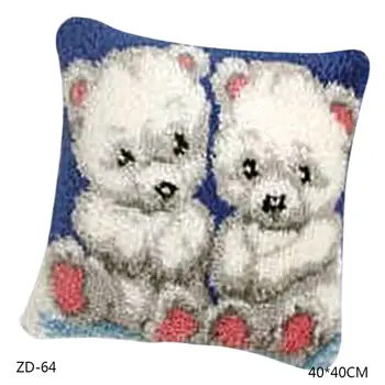 Animal Series DIY Latch Hook Rug Kit 3D Segment Embroidery Pillow Wool Cross Stitch Carpet Set Crafts
Animal Series DIY Latch Hook Rug Kit 3D Segment Embroidery Pillow Wool Cross Stitch Carpet Set Crafts
