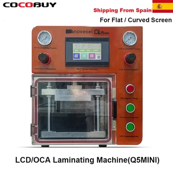 Novecel Q5 Mini Portable Vacuum Laminating Machine for 7" inch Flat and Curved Mobile Phone Screen (Laminator + Base)
Novecel Q5 Mini Portable Vacuum Laminating Machine for 7" inch Flat and Curved Mobile Phone Screen (Laminator + Base)