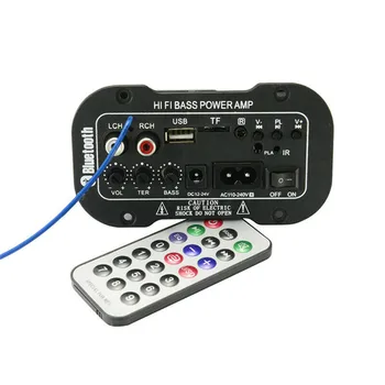 Bluetooth MP3 Decoding Board Module with TF Card Slot / USB / FM / Remote Decoding Board Module Motherboard Speaker Accessories
Bluetooth MP3 Decoding Board Module with TF Card Slot / USB / FM / Remote Decoding Board Module Motherboard Speaker Accessories
