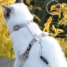 Cat traction rope walking cat rope to prevent break free household cat rope vest type tied cat rope cat collar special for kitte
Cat traction rope walking cat rope to prevent break free household cat rope vest type tied cat rope cat collar special for kitte