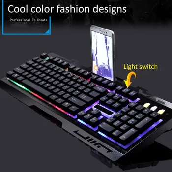 Mechanical Keyboard 104 Keys Backlight Gaming Keyboards For Tablet Desktop USB Wired Mobile Phone Bracket For Laptop PC
Mechanical Keyboard 104 Keys Backlight Gaming Keyboards For Tablet Desktop USB Wired Mobile Phone Bracket For Laptop PC
