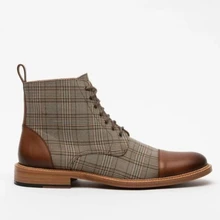 Autumn Winter New Men Retro PU Leather Stitched Plaid Lace Up Boots Large Size 38-48 Business Dress Boots British Style AQ231
Autumn Winter New Men Retro PU Leather Stitched Plaid Lace Up Boots Large Size 38-48 Business Dress Boots British Style AQ231