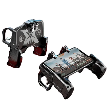 PUBG Mobile Game Controller Gamepad Metal Trigger Fast Shooting Button Free Fire Gamepad Joystick For IOS Android Mobile Phone
PUBG Mobile Game Controller Gamepad Metal Trigger Fast Shooting Button Free Fire Gamepad Joystick For IOS Android Mobile Phone