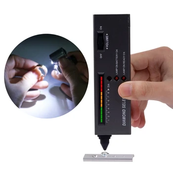 2-in 1 Portable Diamond Tester Pen with 60X LED Lighted Loupe Microscope Magnifying Glasses Kit Combo Jeweler Tool Kit
2-in 1 Portable Diamond Tester Pen with 60X LED Lighted Loupe Microscope Magnifying Glasses Kit Combo Jeweler Tool Kit