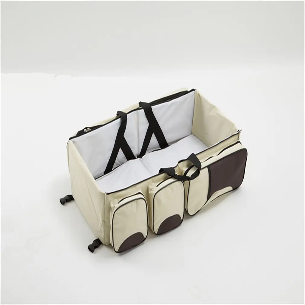 Foldable Baby Portable Mother and Baby Bag Multifunctional Large Capacity Mommy Bag Out Portable Travel Bed
Foldable Baby Portable Mother and Baby Bag Multifunctional Large Capacity Mommy Bag Out Portable Travel Bed