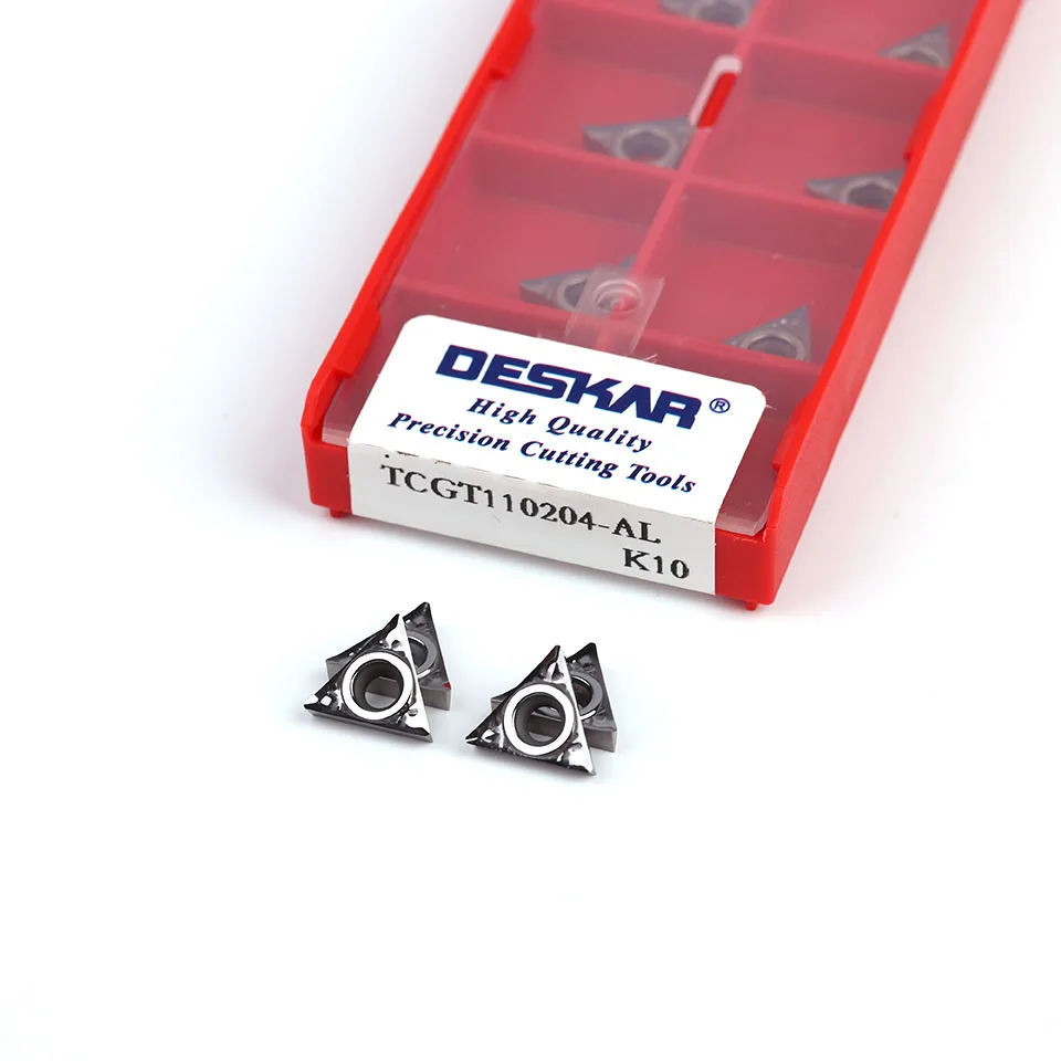 DESKAR TCGT090202 AL TCGT 090204 TCGT11 0204 TCGT110202 TCGT16 T302 TCGT16T304 CNC copper alloy turning tool lathe insert
DESKAR TCGT090202 AL TCGT 090204 TCGT11 0204 TCGT110202 TCGT16 T302 TCGT16T304 CNC copper alloy turning tool lathe insert