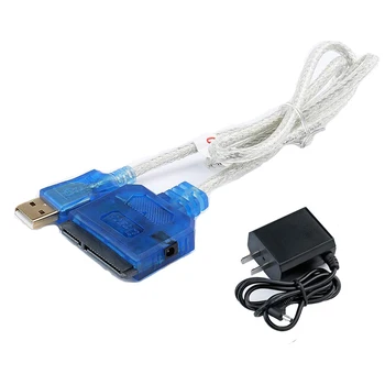 DTECH USB to Hard Drive Cable SSD 3.5/2.5 Inch 22 Pin SATA to USB 2.0 Adapter for Computer SATAIII Disk Data Transfer,US Plug
DTECH USB to Hard Drive Cable SSD 3.5/2.5 Inch 22 Pin SATA to USB 2.0 Adapter for Computer SATAIII Disk Data Transfer,US Plug