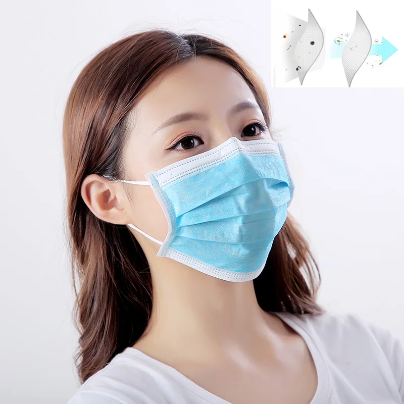 200 Pieces Disposable face mask protects your health - shipping within 12 hours, The inventory is enough
200 Pieces Disposable face mask protects your health - shipping within 12 hours, The inventory is enough