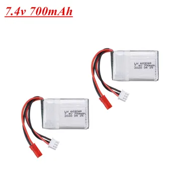 2PCS/lot 603048 Lipo battery For MJXRC X600 F46 X601H JXD391V Aircraft Spare Parts 2S 7.4V 700mAh 25C lipo battery
2PCS/lot 603048 Lipo battery For MJXRC X600 F46 X601H JXD391V Aircraft Spare Parts 2S 7.4V 700mAh 25C lipo battery