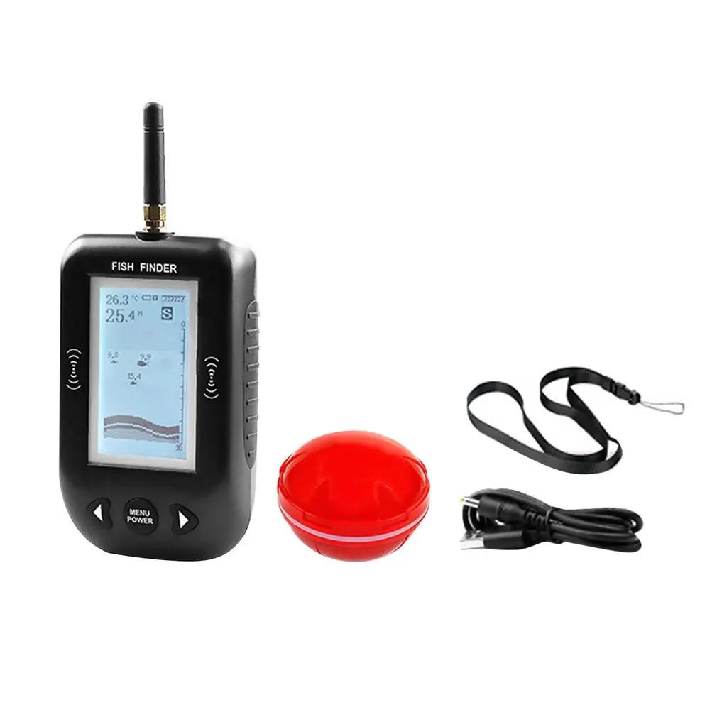 Portable Smart Fish Finder Wireless Sonar Sensor Digital Echo Sounder Depth Sea Lake Fish Detect Device Fishfinder
Portable Smart Fish Finder Wireless Sonar Sensor Digital Echo Sounder Depth Sea Lake Fish Detect Device Fishfinder