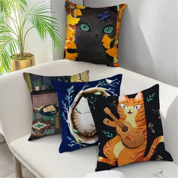 4PCS/Lot Animal Cushion Cover Home Decoration for Sofa Throw Pillowcase Cute Cat Koala Decorative Pillow Case Home Decor 45x45
4PCS/Lot Animal Cushion Cover Home Decoration for Sofa Throw Pillowcase Cute Cat Koala Decorative Pillow Case Home Decor 45x45