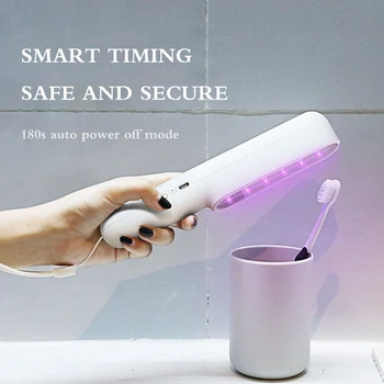 UVC Germicidal Lamp Portable Ultraviolet Disinfection Stick Household Handheld Disinfection Sterilization Light
UVC Germicidal Lamp Portable Ultraviolet Disinfection Stick Household Handheld Disinfection Sterilization Light