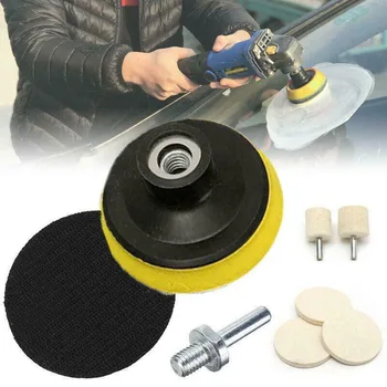 New Arrival High Quality 7PCS Car Glass Polishing Kit Windscreen Scratch Remover 3inch Waxing Pad Kit
New Arrival High Quality 7PCS Car Glass Polishing Kit Windscreen Scratch Remover 3inch Waxing Pad Kit