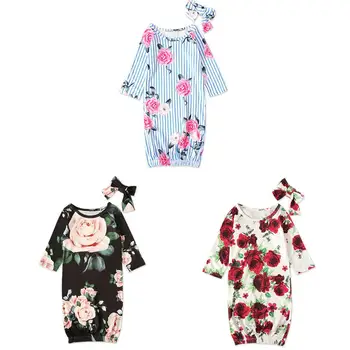 Kidlove 2PCS Baby Floral Printed Long-Sleeved Breathable Sleeping Bag with Hairband for Kick Proof
Kidlove 2PCS Baby Floral Printed Long-Sleeved Breathable Sleeping Bag with Hairband for Kick Proof