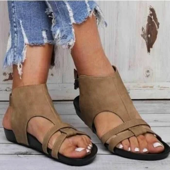 Summer Flock Sandals Women Back Strap Buckle Platform Wedges Heel Peep Toe Casual Summer Beach Ladies Shoes Zapatos De Mujer
Summer Flock Sandals Women Back Strap Buckle Platform Wedges Heel Peep Toe Casual Summer Beach Ladies Shoes Zapatos De Mujer