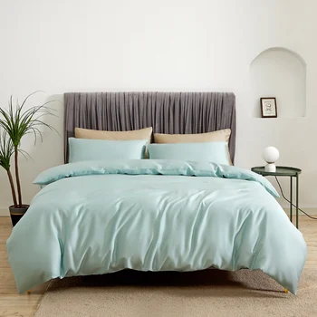 Bedding Set Light Blue 100% Silk Beauty Queen King Duvet Cover Flat Sheet Or Fitted Sheet Pillowcase Free Shipping 
Bedding Set Light Blue 100% Silk Beauty Queen King Duvet Cover Flat Sheet Or Fitted Sheet Pillowcase Free Shipping