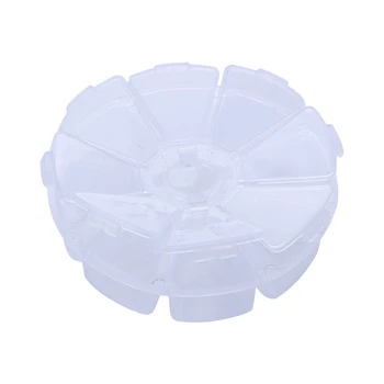 1Pc 7 Day Pill Container Organizer Display 8 Slots Pil Case Medicine Box Cutter Clear Round Weekly
1Pc 7 Day Pill Container Organizer Display 8 Slots Pil Case Medicine Box Cutter Clear Round Weekly