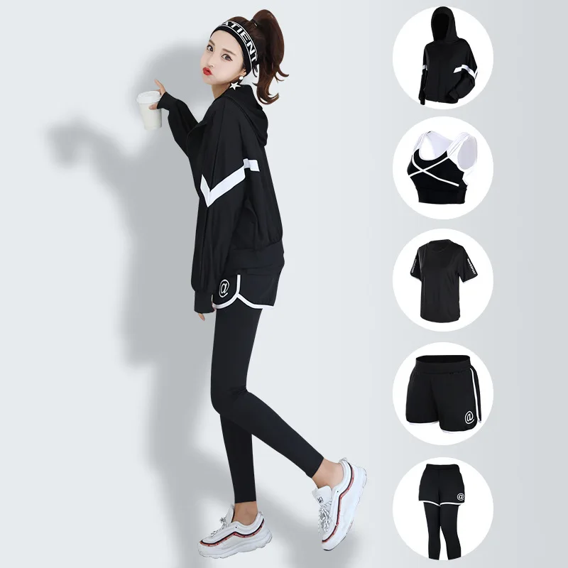 Autumn And Winter New Style Yoga Clothes Large Size Loose-Fit Four Five-Piece Gym Sports Running Fitness Suit Women's
Autumn And Winter New Style Yoga Clothes Large Size Loose-Fit Four Five-Piece Gym Sports Running Fitness Suit Women's