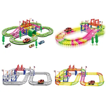 DIY Children Interesting Rail Racing Set Magical Race Track Bend Flex Car Toy Set Track Kit DIY Puzzle Toys Kids Children Gift
DIY Children Interesting Rail Racing Set Magical Race Track Bend Flex Car Toy Set Track Kit DIY Puzzle Toys Kids Children Gift