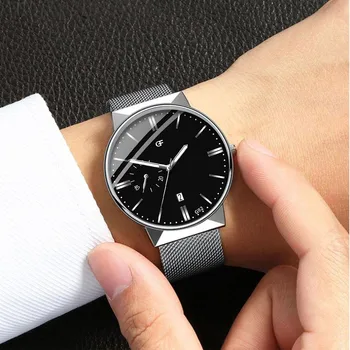 High-End Simple Calendar Men's Watch Quartz Stainless Steel Watch Classic Quartz Business Simple Sports Watches reloj hombre
High-End Simple Calendar Men's Watch Quartz Stainless Steel Watch Classic Quartz Business Simple Sports Watches reloj hombre