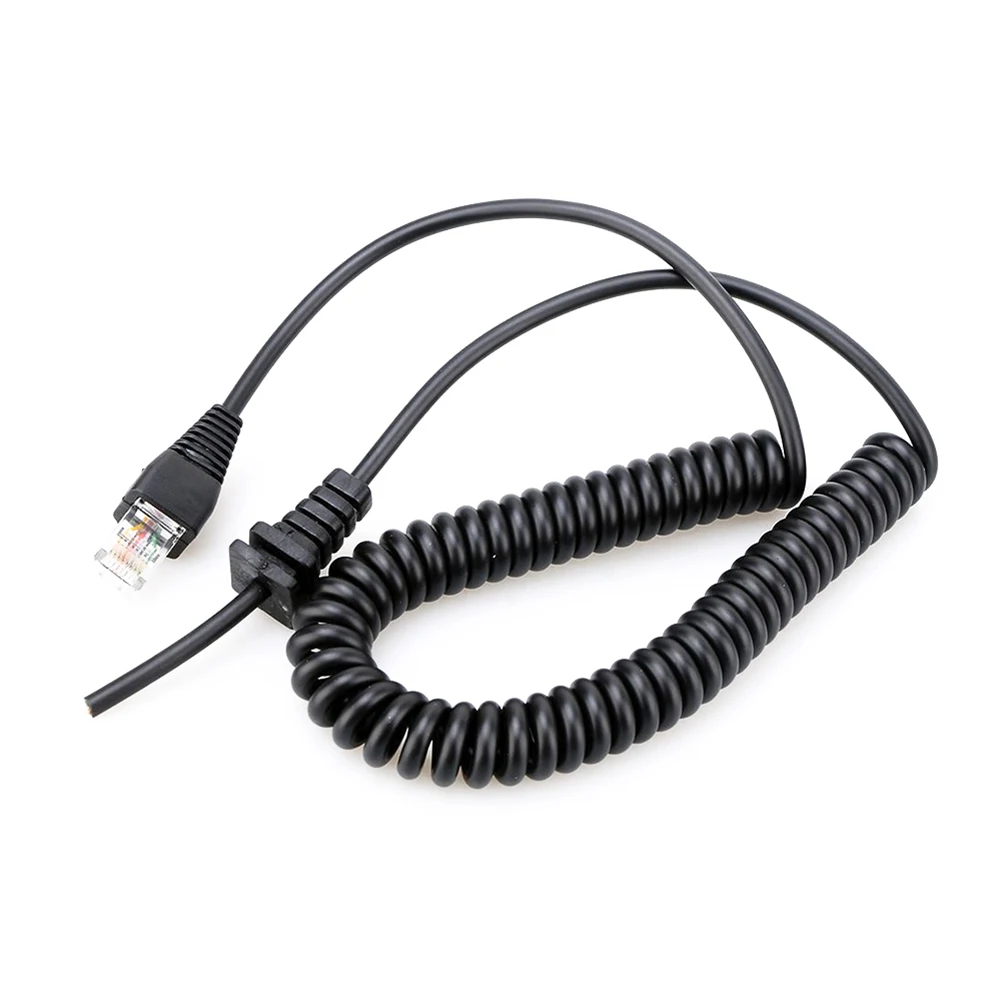 8 Core Electric Wire Sound Spiral Microphone Cable Audio Replacement Part Stretchable Tool Copper Connect For Yaesu MH-67A8J
8 Core Electric Wire Sound Spiral Microphone Cable Audio Replacement Part Stretchable Tool Copper Connect For Yaesu MH-67A8J
