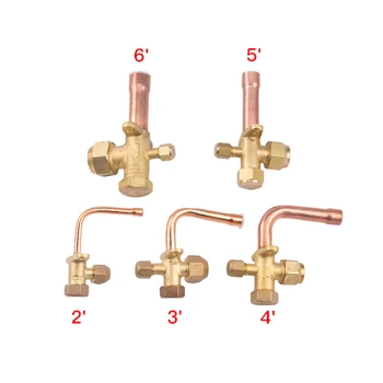 3 way 4 way service valve for Air conditioning fitting reverse high and low pressure air conditioner release valve
3 way 4 way service valve for Air conditioning fitting reverse high and low pressure air conditioner release valve