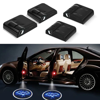 4pcs Car Welcome Light Bat Shape Wireless Laser Projector Logo Ghost Shadow Car Door LED Lapm Universal Car Interior Light Kit
4pcs Car Welcome Light Bat Shape Wireless Laser Projector Logo Ghost Shadow Car Door LED Lapm Universal Car Interior Light Kit