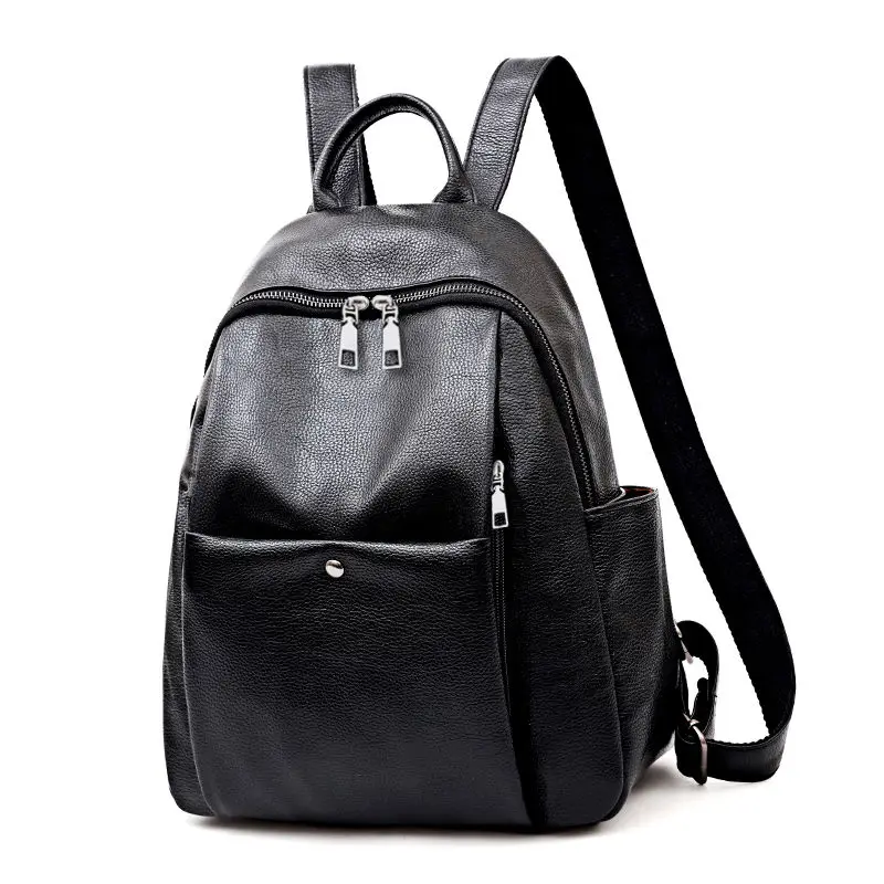 Simple Women Backpack Leather Backpacks Female Softback Black Red Solid Small Pu Back Pack Bagpack for Teenage Girls Lightweight
Simple Women Backpack Leather Backpacks Female Softback Black Red Solid Small Pu Back Pack Bagpack for Teenage Girls Lightweight