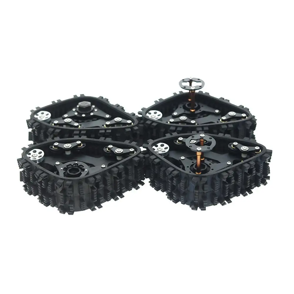 4PCS Tracks Wheel Sandmobile Conversion Snow Tire for Axial SCX10 I II AX90016 90027 90035 90036 90037 1/10 RC Crawler Car
4PCS Tracks Wheel Sandmobile Conversion Snow Tire for Axial SCX10 I II AX90016 90027 90035 90036 90037 1/10 RC Crawler Car