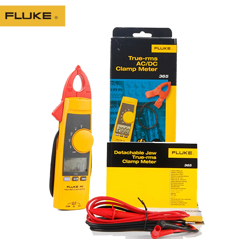 100% Original Fluke 365 Separable True Rms Clamp Meter AC and DC Clamp Ammeter 200A Instrumentation with Handhlod
100% Original Fluke 365 Separable True Rms Clamp Meter AC and DC Clamp Ammeter 200A Instrumentation with Handhlod