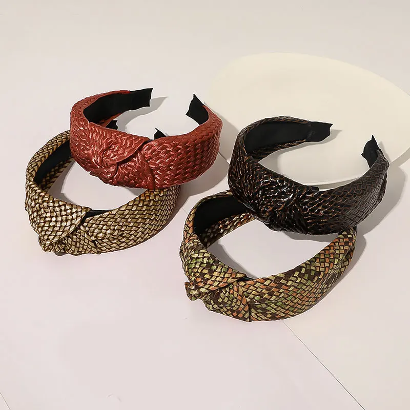 Solid Color Wide Hair Hoop Korean Style Cross Knot Straw Headband Hair Accessories Knotted Head Hoop Twisted Headwear
Solid Color Wide Hair Hoop Korean Style Cross Knot Straw Headband Hair Accessories Knotted Head Hoop Twisted Headwear
