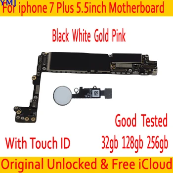 32GB 128GB 256GB for iphone 7 Plus Motherboard+Clean iCloud,Original unlocked for iphone 7Plus Mainboard with Touch ID,Good Test
32GB 128GB 256GB for iphone 7 Plus Motherboard+Clean iCloud,Original unlocked for iphone 7Plus Mainboard with Touch ID,Good Test