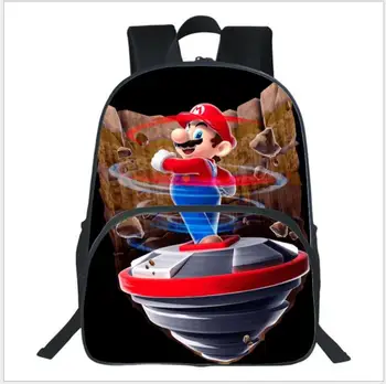 New Beautiful Super Mario Backpack Children Boys Girls Rucksack Fashion Popular Pattern Backpack Cartoon Backpack for Teens 
New Beautiful Super Mario Backpack Children Boys Girls Rucksack Fashion Popular Pattern Backpack Cartoon Backpack for Teens