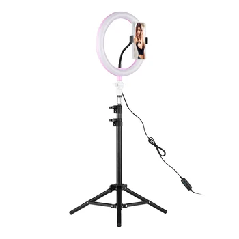 26cm/10 Inch LED Selfie Ring Light Remote Control 10 Levels Brightness For YouTube Video Live Makeup Photo Fill Ring Light
26cm/10 Inch LED Selfie Ring Light Remote Control 10 Levels Brightness For YouTube Video Live Makeup Photo Fill Ring Light