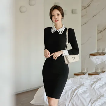Fashion women elegant comfortable black bouncy basic dress new arrival vintage casual party trend slim sexy ol cute pencil dress
Fashion women elegant comfortable black bouncy basic dress new arrival vintage casual party trend slim sexy ol cute pencil dress