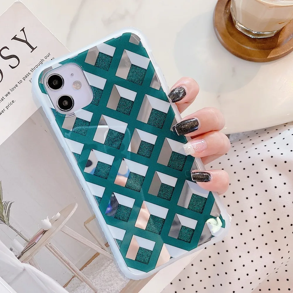 Fashion lattice geometric figure glitter powder soft shell case For iPhone 11 Pro Max XR XS Max XS 7 8 plus 6 6s 6splus
Fashion lattice geometric figure glitter powder soft shell case For iPhone 11 Pro Max XR XS Max XS 7 8 plus 6 6s 6splus