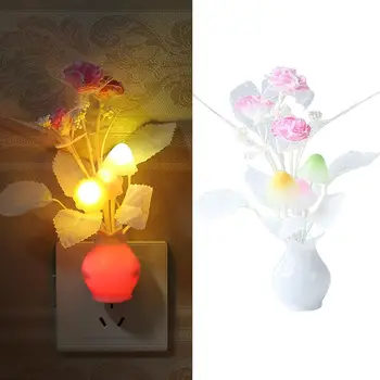 HOT SALES!!! Romantic Lilac Flower LED Night Light Sensor Kids Bedroom Wall Lamp Home Decor Kids Room Night Light Creative 
HOT SALES!!! Romantic Lilac Flower LED Night Light Sensor Kids Bedroom Wall Lamp Home Decor Kids Room Night Light Creative