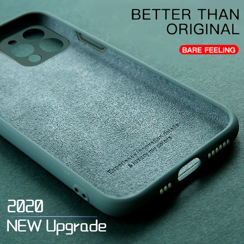 Luxury Original Liquid Silicon Phone Case For iPhone 11 Pro Max XS X XR 7 8 6 6S Plus SE 2 2020 Slim Soft Cover Candy Color Case
Luxury Original Liquid Silicon Phone Case For iPhone 11 Pro Max XS X XR 7 8 6 6S Plus SE 2 2020 Slim Soft Cover Candy Color Case