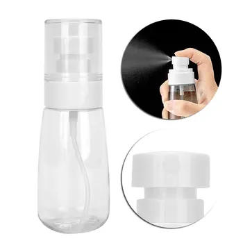 60ml Portable Empty Travel Spray Bottle Durable Transparent Refillable Cosmetic Container for Toner Perfume Reusable White
60ml Portable Empty Travel Spray Bottle Durable Transparent Refillable Cosmetic Container for Toner Perfume Reusable White