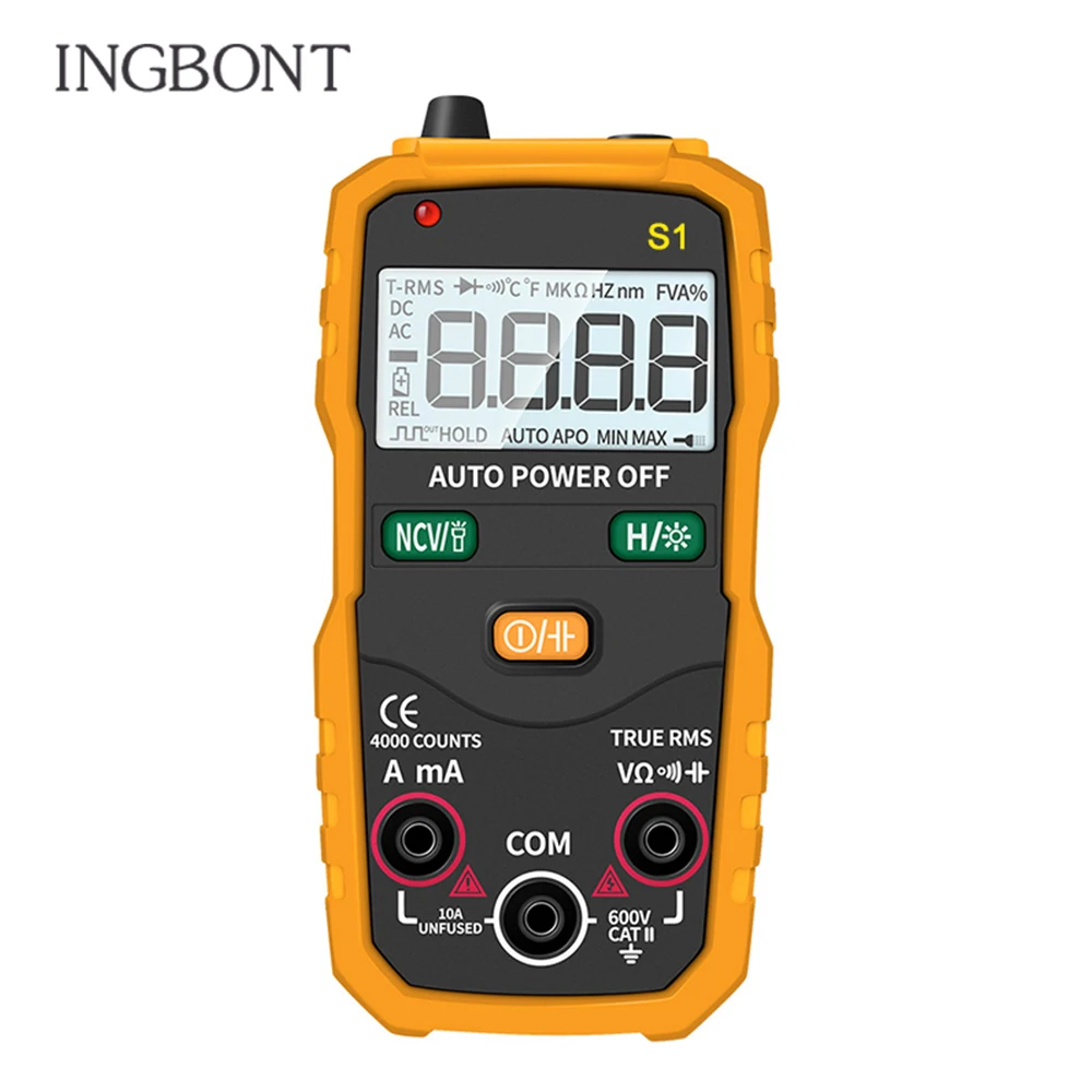 S1 Digital Multimeter Tester Voltmeter Measuring Current Resistance Temperature Meter ACDC Ammeter Test Lead Probe Multi Test
S1 Digital Multimeter Tester Voltmeter Measuring Current Resistance Temperature Meter ACDC Ammeter Test Lead Probe Multi Test