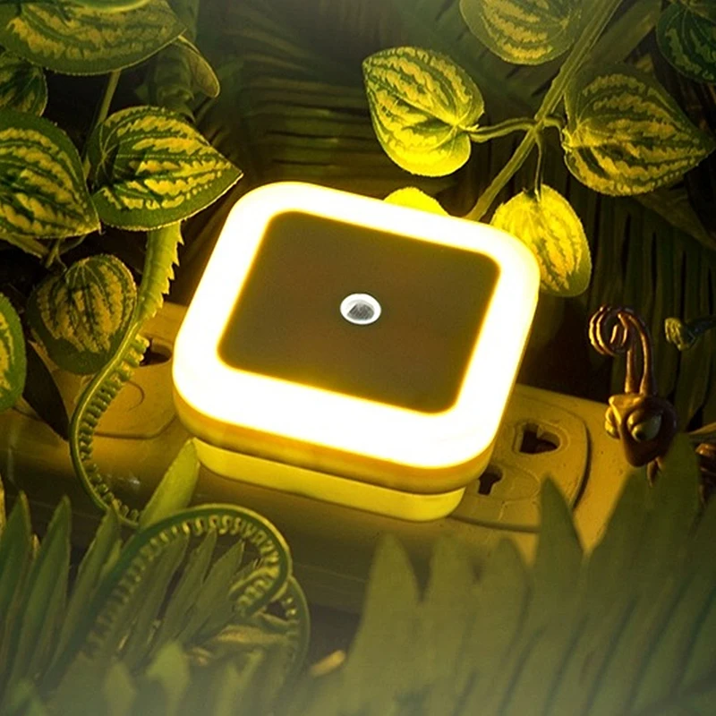 Wireless Sensor LED Night Light EU US Plug Mini Square Night Lights For Baby Room Bedroom Corridor Lamp 
Wireless Sensor LED Night Light EU US Plug Mini Square Night Lights For Baby Room Bedroom Corridor Lamp