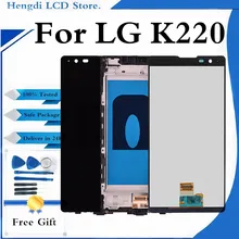 Ensemble écran tactile LCD avec châssis, pour LG X power K220 K220DS F750K LS755 X3 K210 US610 K450=