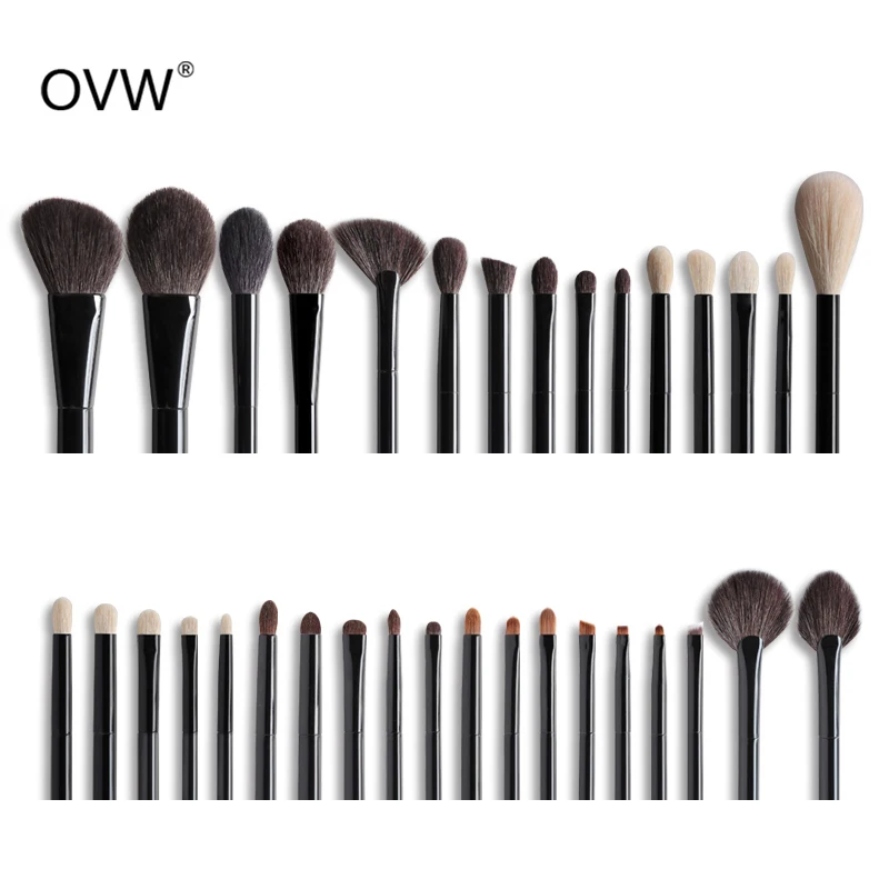 OVW DLH series Natural Goat Hair Cosmetic Makeup Eye Shadow Brushes Kit Blending Shader Tapered Crease Set Tools Smudge Brush
OVW DLH series Natural Goat Hair Cosmetic Makeup Eye Shadow Brushes Kit Blending Shader Tapered Crease Set Tools Smudge Brush