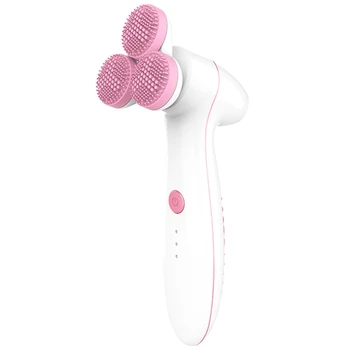 Silicone Facial Cleansing Brush Blackhead Removal Acne Pore Cleanser Machine Peeling Face Washing Brush Device With Base 
Silicone Facial Cleansing Brush Blackhead Removal Acne Pore Cleanser Machine Peeling Face Washing Brush Device With Base