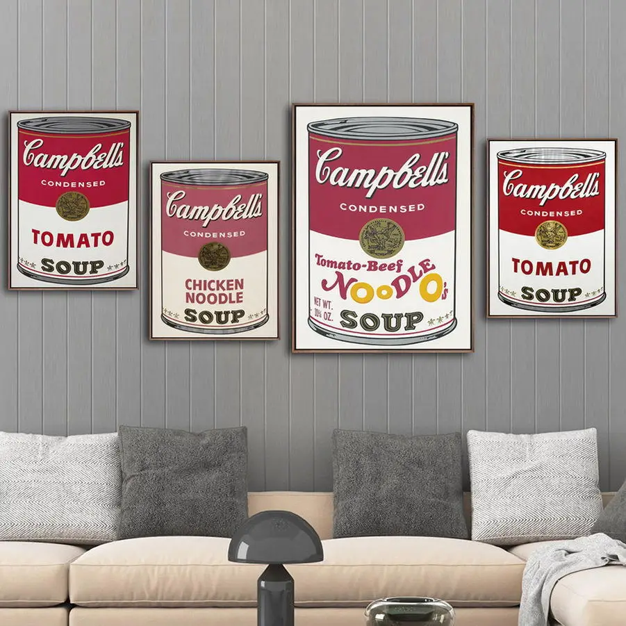 America Giclee Print Painting Core Customizable Andy Warhol Can Abstract Art Hanging Painting Wall Painting
America Giclee Print Painting Core Customizable Andy Warhol Can Abstract Art Hanging Painting Wall Painting