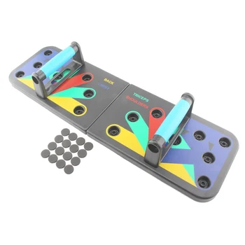 9 in 1 Push Up Board Foldable Push-up Stands Collapsible Strength Training Equipments for Muscle Exercise Equipment Training Gym
9 in 1 Push Up Board Foldable Push-up Stands Collapsible Strength Training Equipments for Muscle Exercise Equipment Training Gym