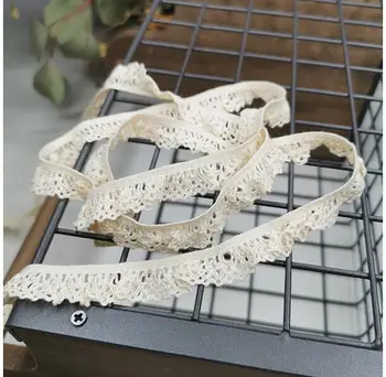 1Yards 90cm Beige Lace Fabric High Quality Lace Ribbon Elastic Trim 1.5cm Trimmings For Sewing Accessories dentelle encajes KQ19 
1Yards 90cm Beige Lace Fabric High Quality Lace Ribbon Elastic Trim 1.5cm Trimmings For Sewing Accessories dentelle encajes KQ19