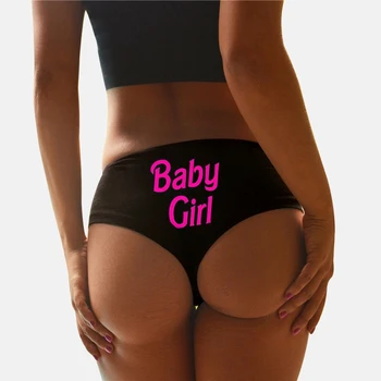 2020 Women's Funny Panties Lingerie G-string Briefs Underwear Sexy T string Thongs Letter Printed underpants Free shipping
2020 Women's Funny Panties Lingerie G-string Briefs Underwear Sexy T string Thongs Letter Printed underpants Free shipping