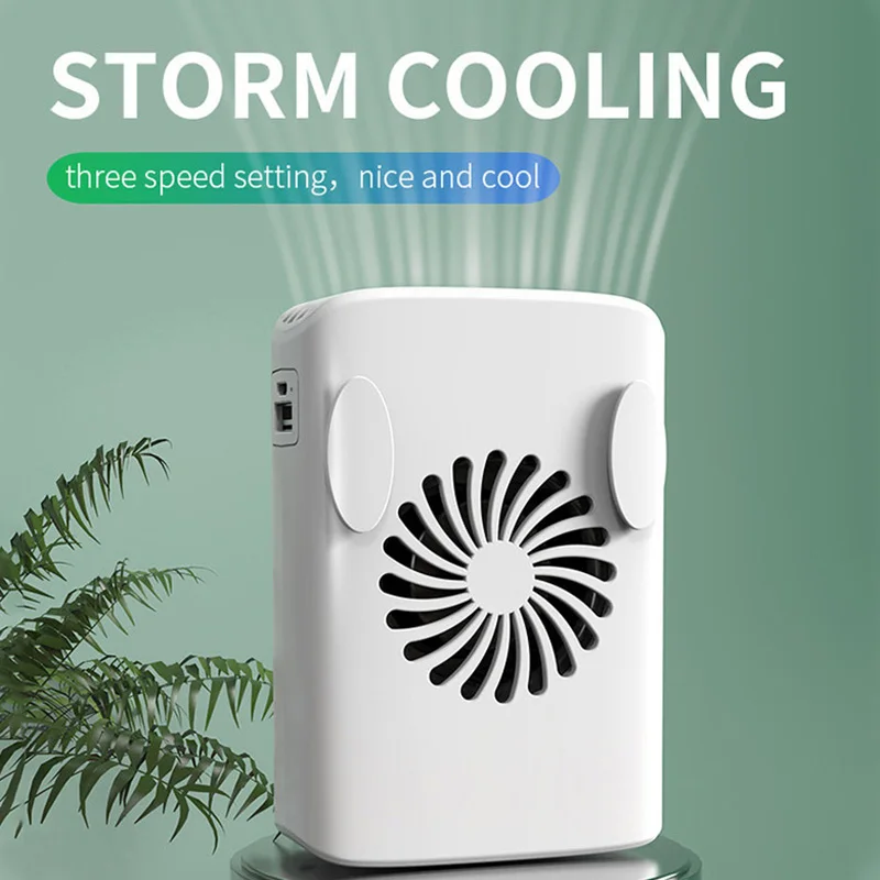 Portable Lazy Hanging Waist Fan USB Mini Small Air Conditioner Desktop Fan Third Gear Adjustable Outdoor Sports Air Cooler Fan
Portable Lazy Hanging Waist Fan USB Mini Small Air Conditioner Desktop Fan Third Gear Adjustable Outdoor Sports Air Cooler Fan
